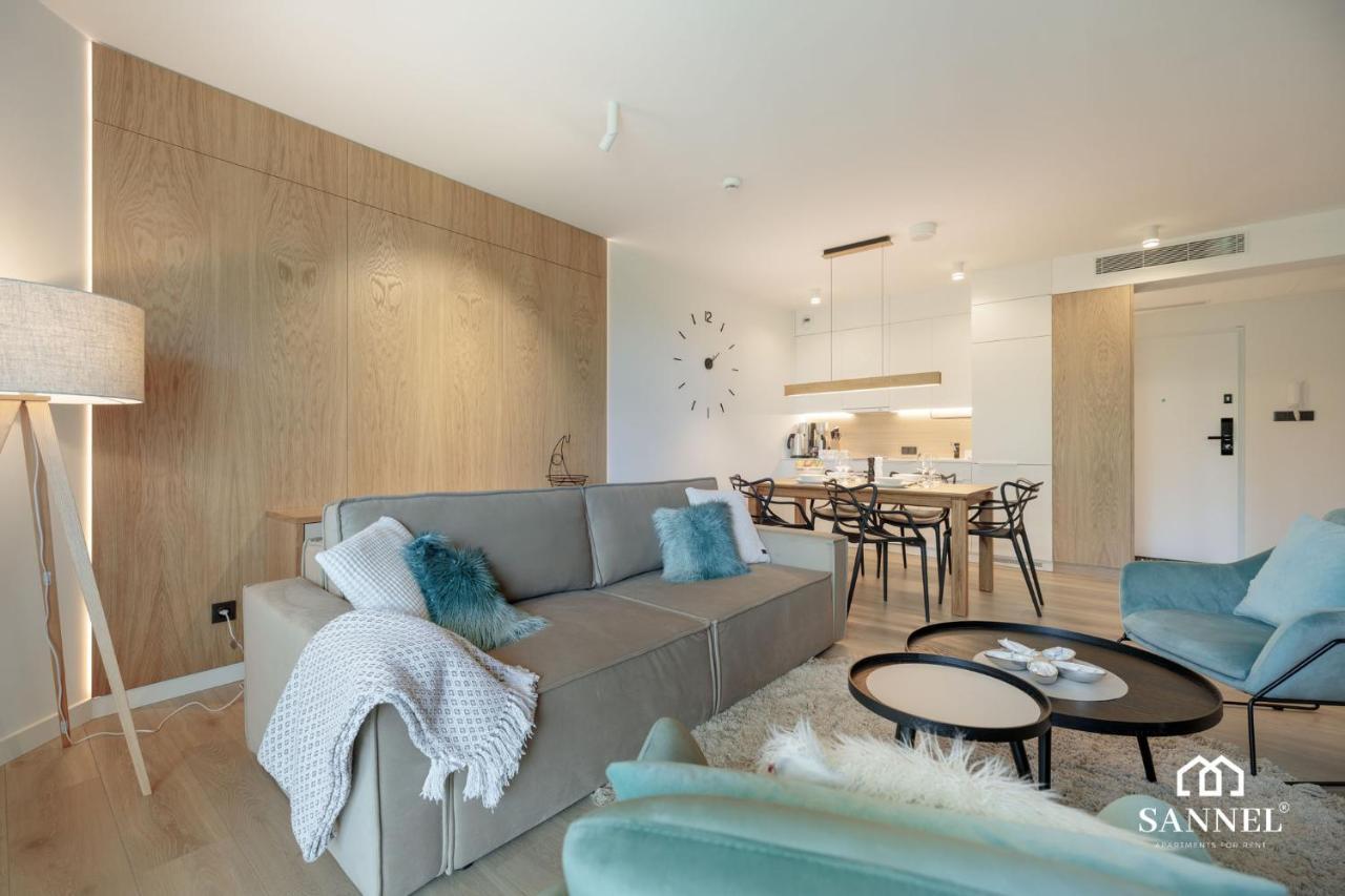 Apartament Baltic Blues Z Dostepem Do Basenow,Strefy Saun,Jacuzzi - Pinea Apartments Pobierowo - Sannel Apartments For Rent Extérieur photo