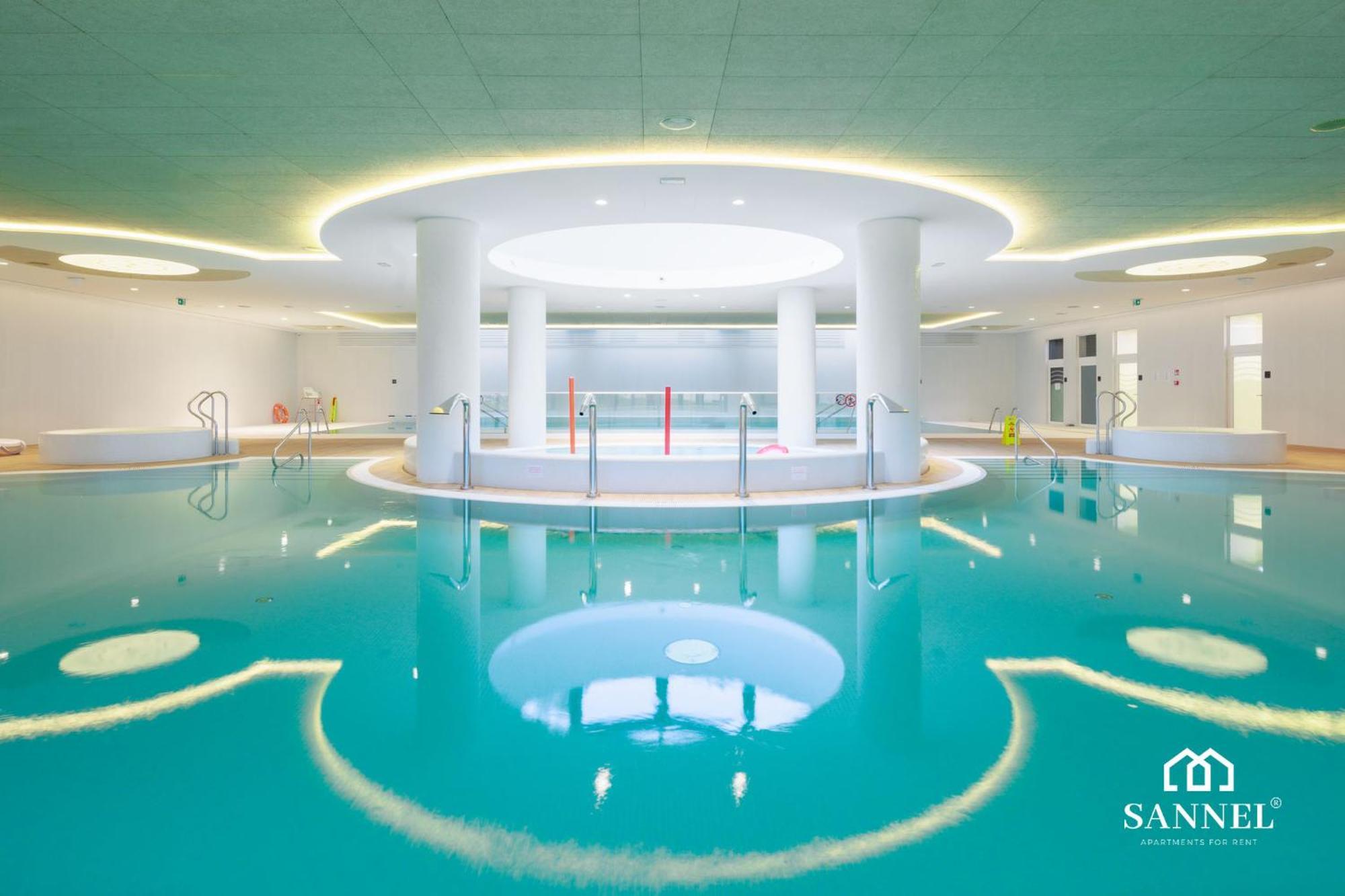 Apartament Baltic Blues Z Dostepem Do Basenow,Strefy Saun,Jacuzzi - Pinea Apartments Pobierowo - Sannel Apartments For Rent Extérieur photo