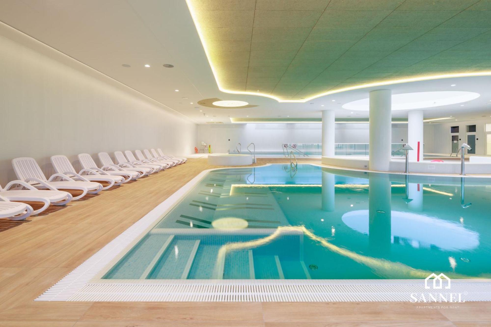 Apartament Baltic Blues Z Dostepem Do Basenow,Strefy Saun,Jacuzzi - Pinea Apartments Pobierowo - Sannel Apartments For Rent Extérieur photo